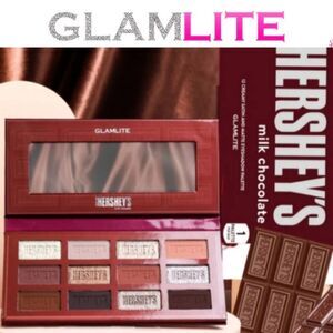 Glamlite X Hershey's Milk Chocolate 12 Color Palette